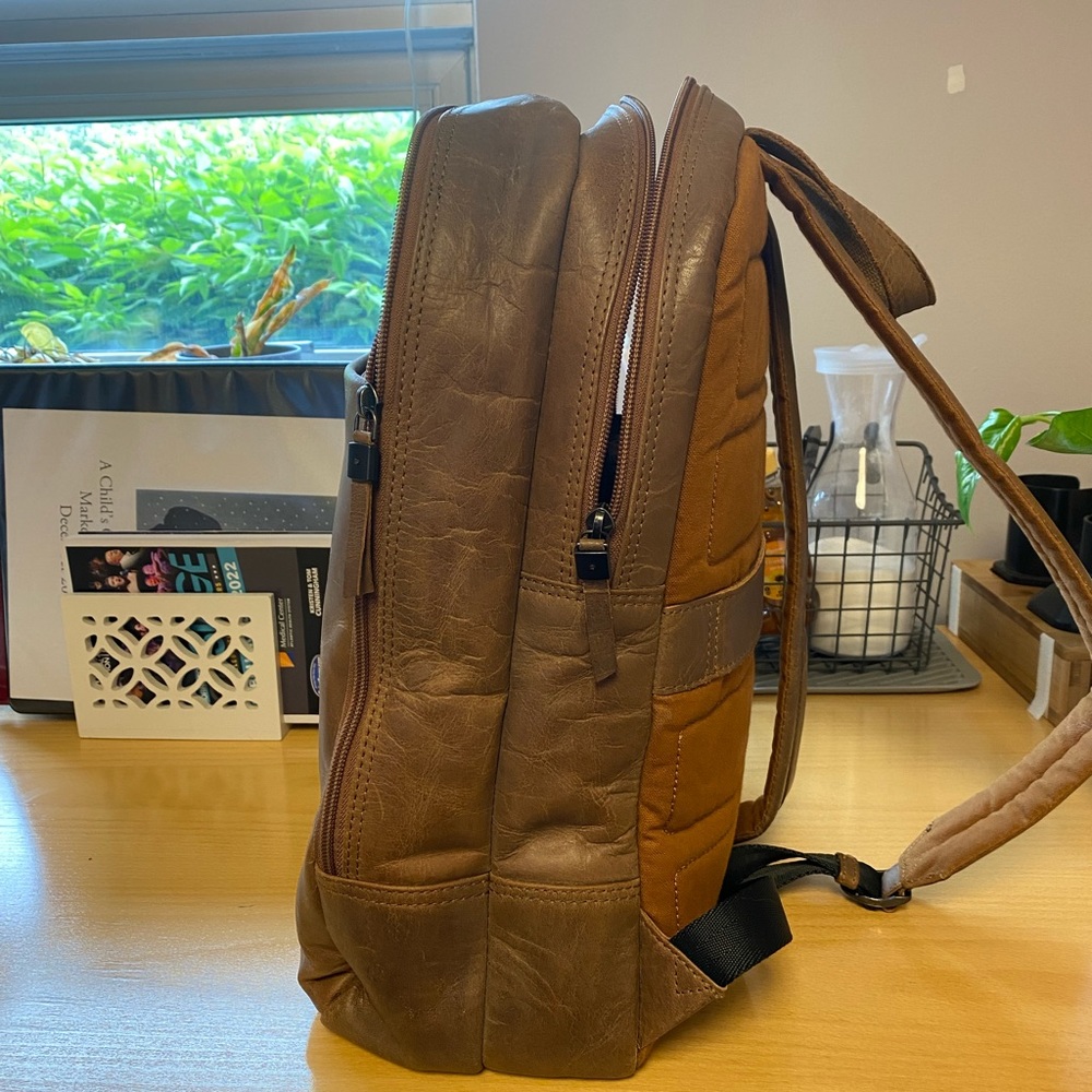 Leather Backpack - Picture 2 of 7